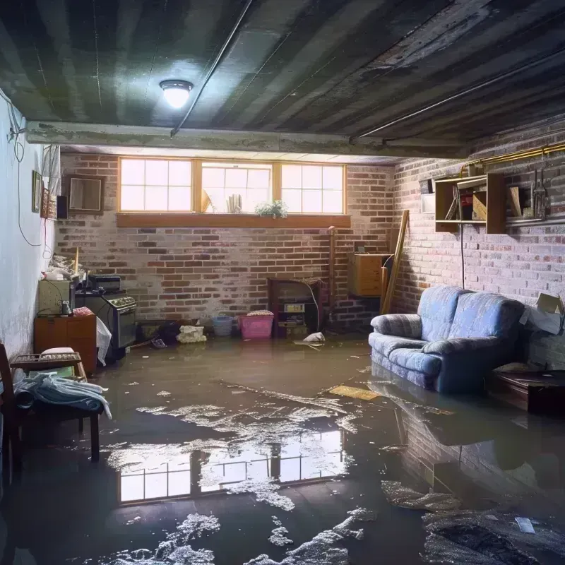 Flooded Basement Cleanup in Fish Lake, IN